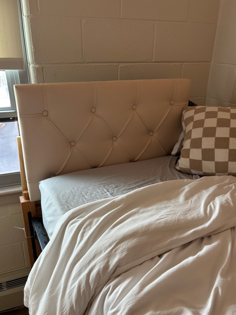 Twin Headboard for Dorm